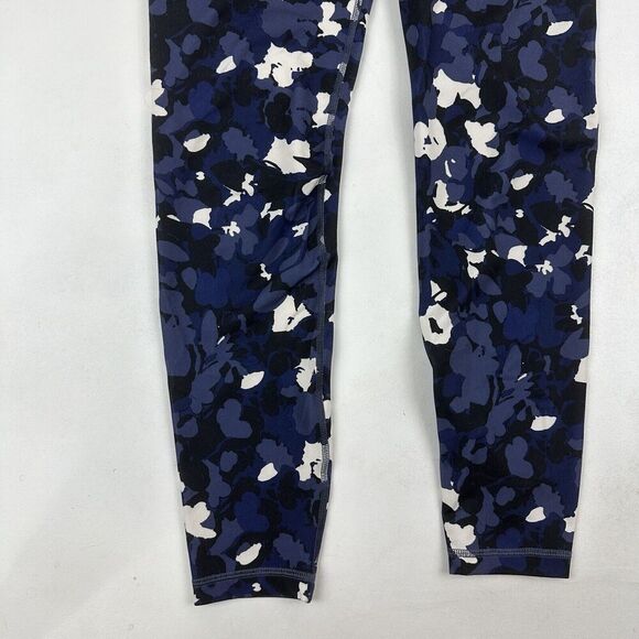Old Navy Active CORE Go-Dry Elevate High Rise 7/8 Legging Blue Floral Size Small - Picture 4 of 9